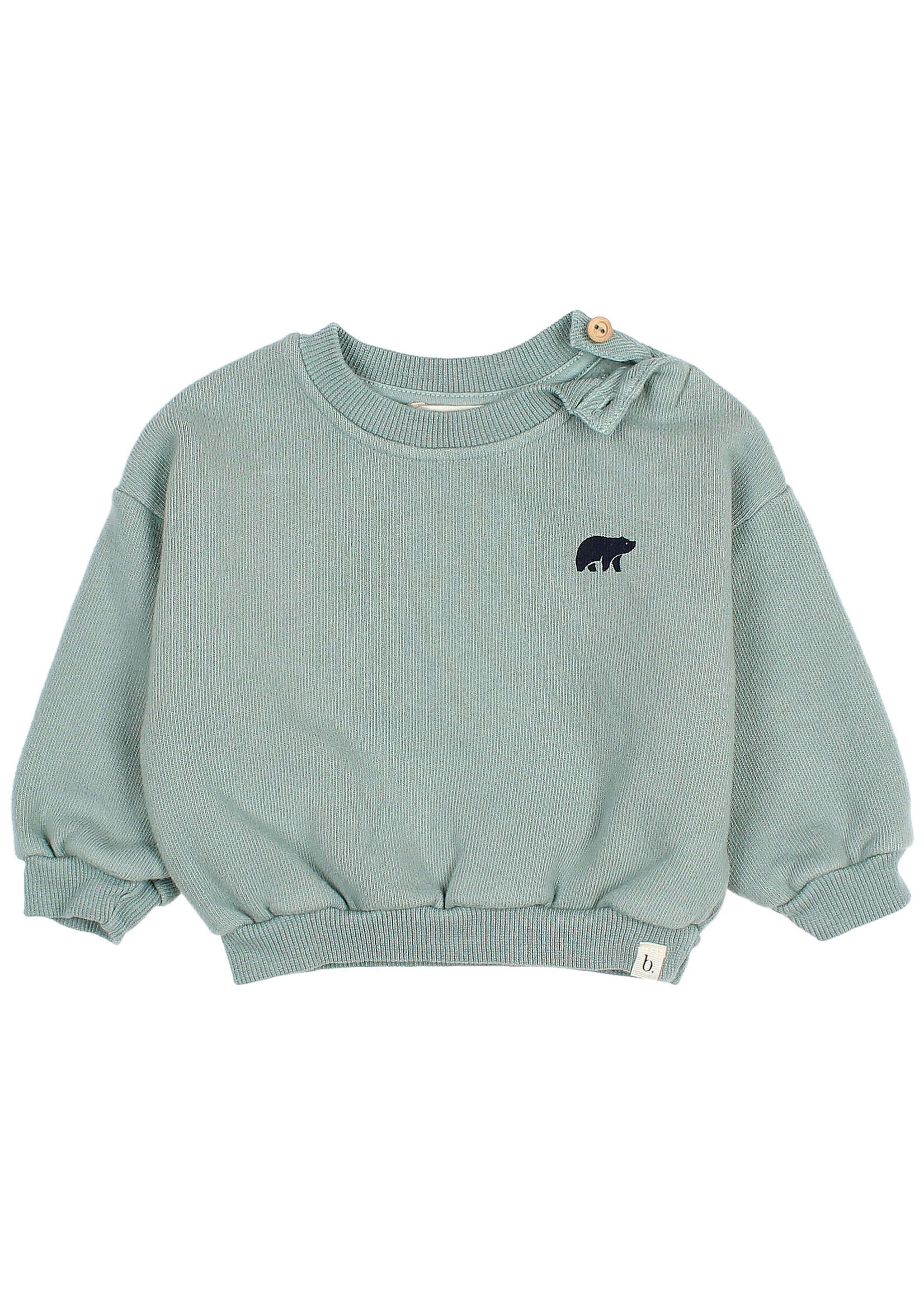 Buho Barcelona BB Hibernation sweatshirt Alpine green -  Buho