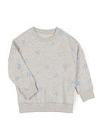 Nixnut Stamp sweater Grey - Nixnut