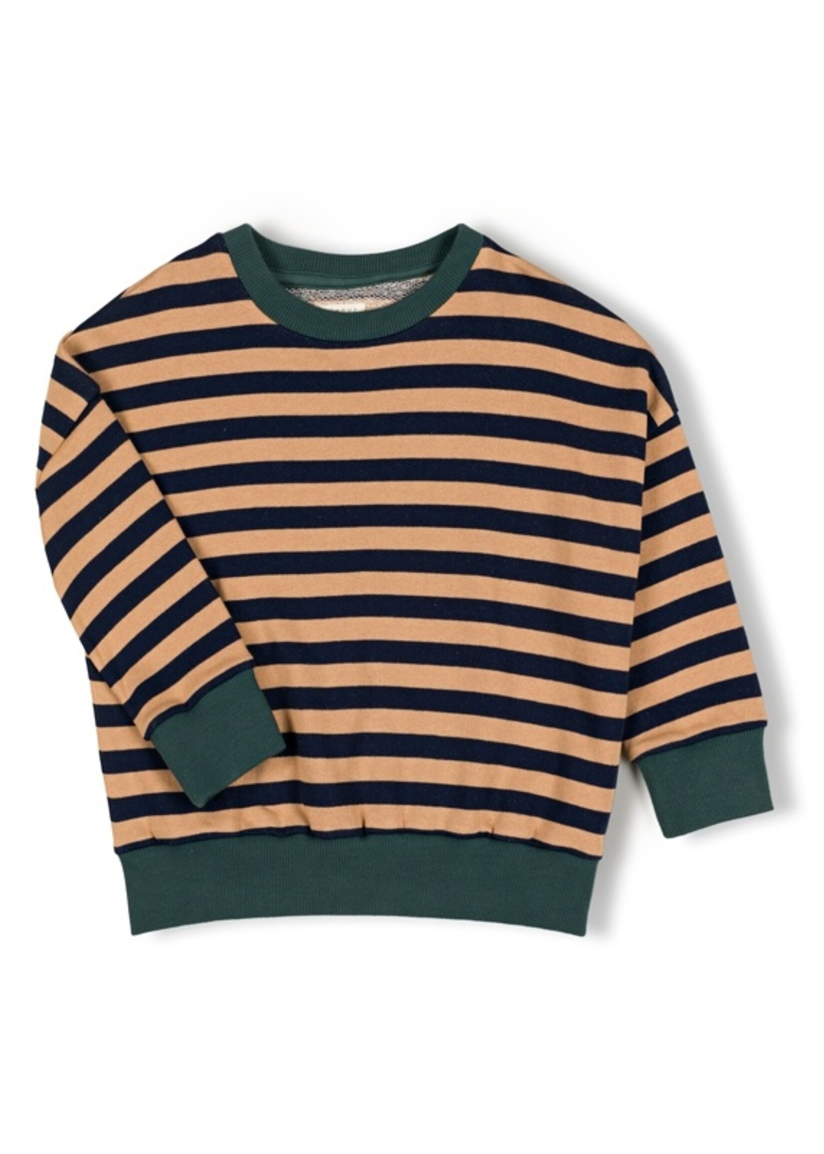 Nixnut Rel sweater Navy stripe - Nixnut