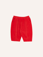 The campamento Red corduroy baby trousers- The Campamento