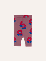 The campamento Big flowers baby leggings Purple- The Campamento