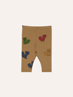 The campamento Multicolor squirrels baby legging Camel - The Campamento