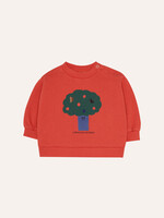 The campamento Big tree sweatshirt Red - The Campamento