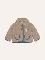 The campamento Ecru teddy baby jacket - The Campamento