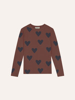 The campamento Heart brown  tshirt  - The Campamento