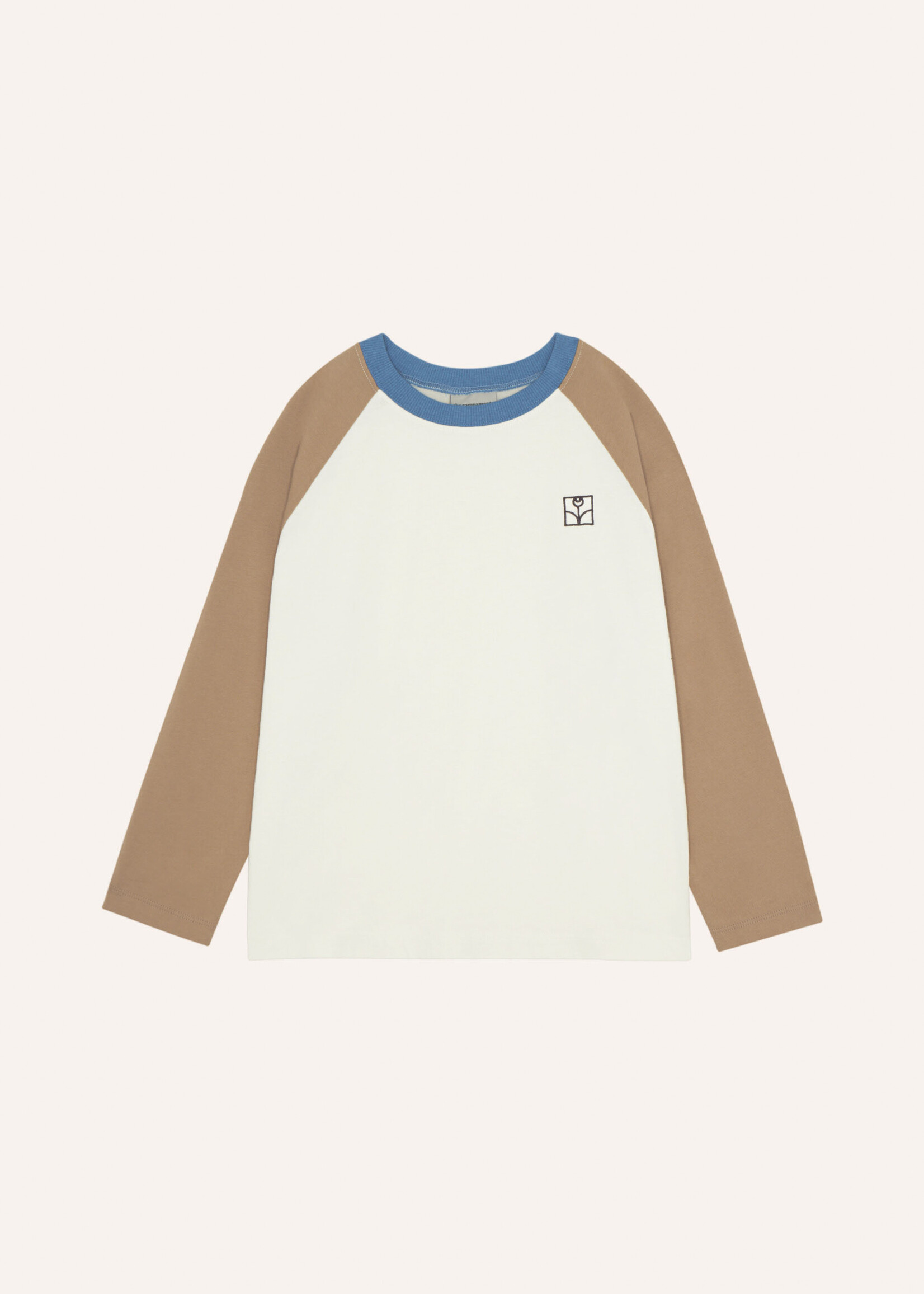 The campamento Colorblock ecru tshirt  - The Campamento