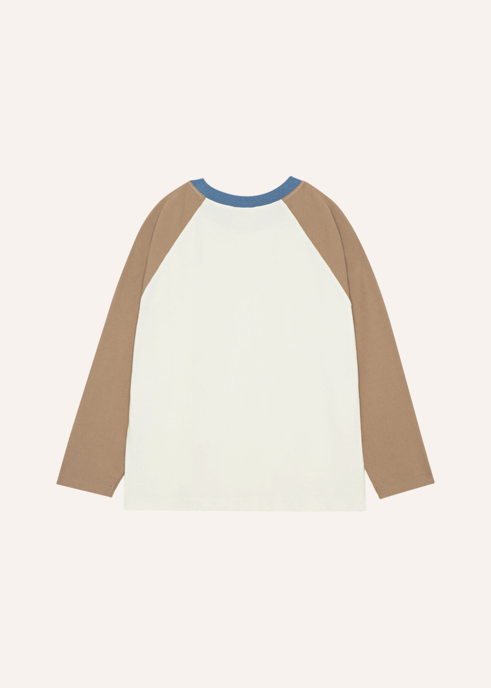 The campamento Colorblock ecru tshirt  - The Campamento