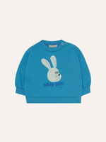 The campamento Rabbit good day baby sweatshirt Light blue - The Campamento