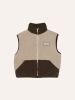 The campamento Green Ecru teddy vest - The Campamento