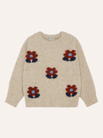 The campamento Flower ecru jumper  - The Campamento