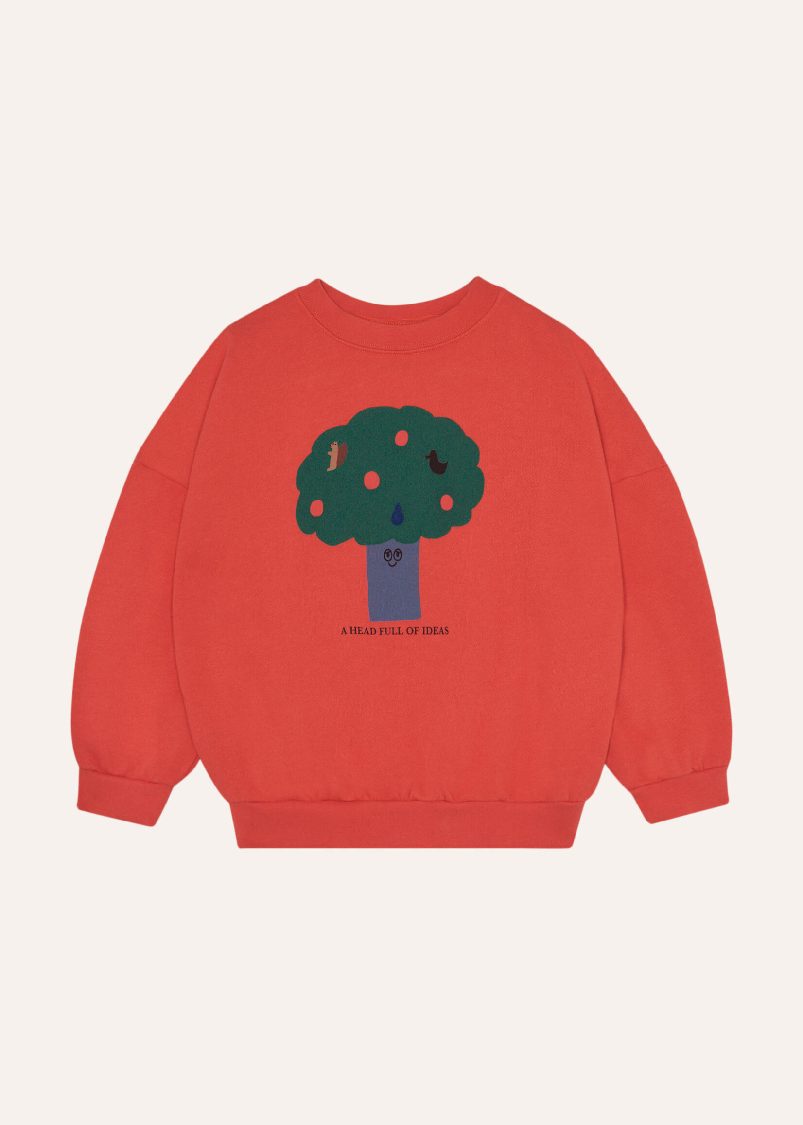 The campamento Big tree sweatshirt Red - The Campamento