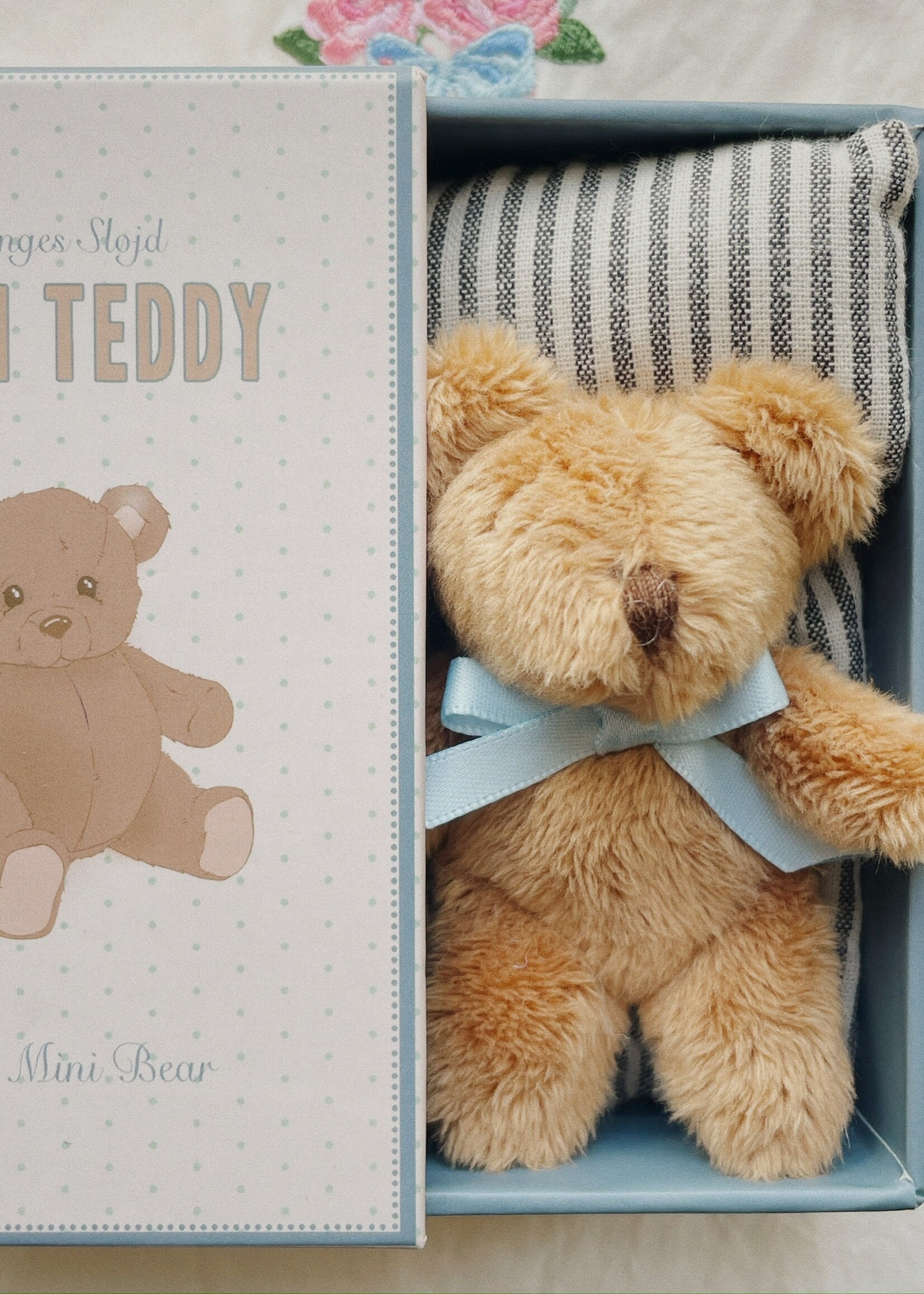 Konges Slojd Milo tiny bear | Beige - Konges Slojd