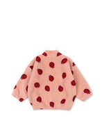 Konges Slojd Jody teddy jacket | Ladybug pink - Konges Slojd
