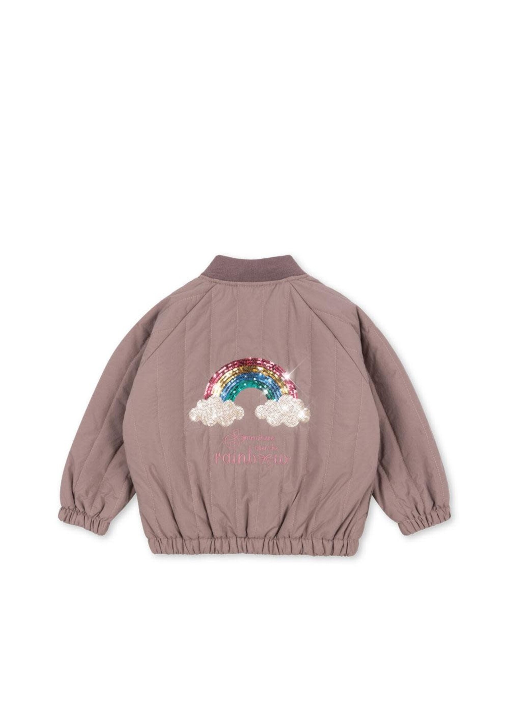 Konges Slojd Juno sequin bomber jacket | Twilight mauve - Konges Slojd