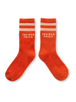 Sproet en Sprout Sport socks french fries | Grenadine - Sproet en Sprout