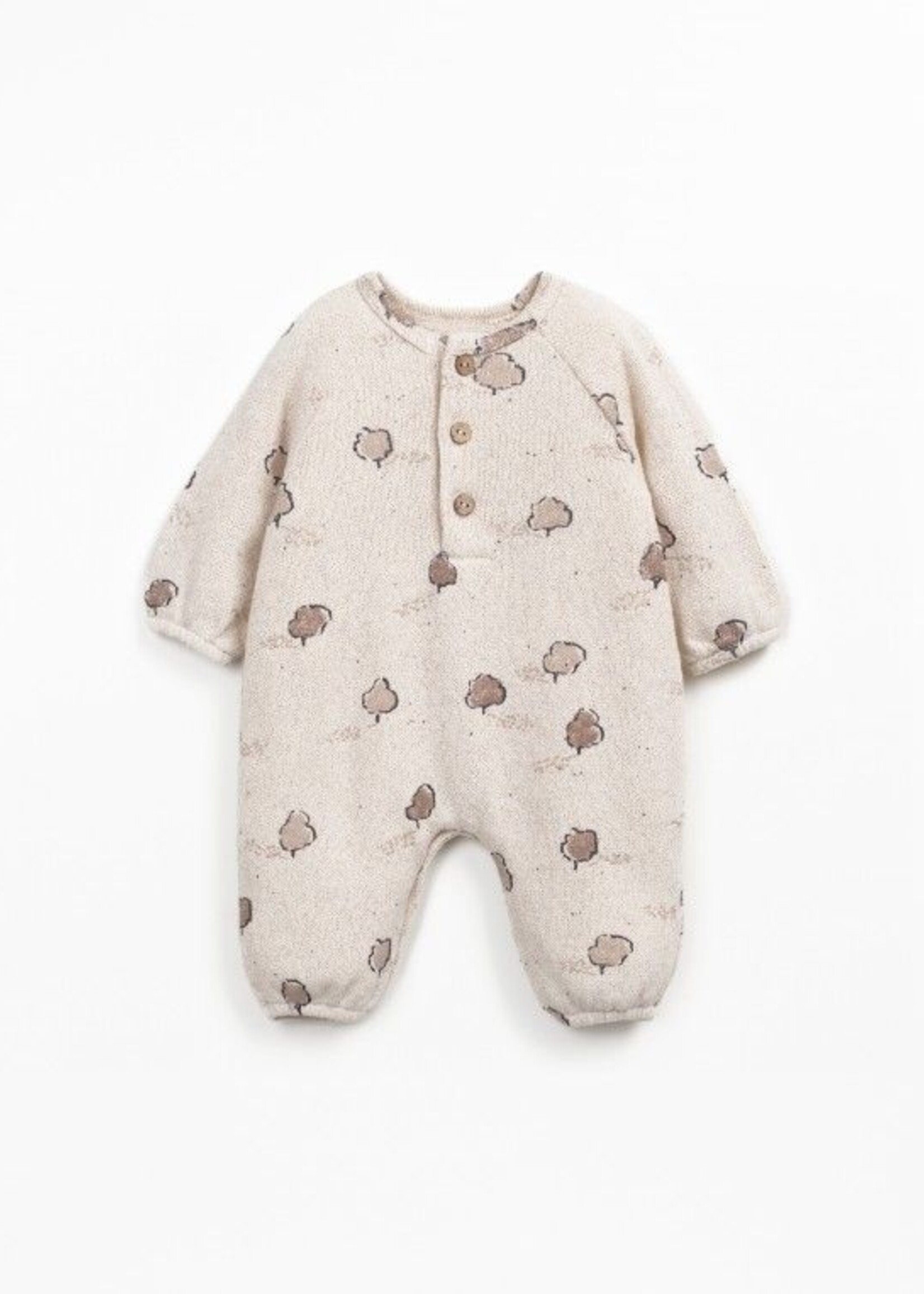 Play Up Printed jersey jumpsuit Pencil alvores  - Play up