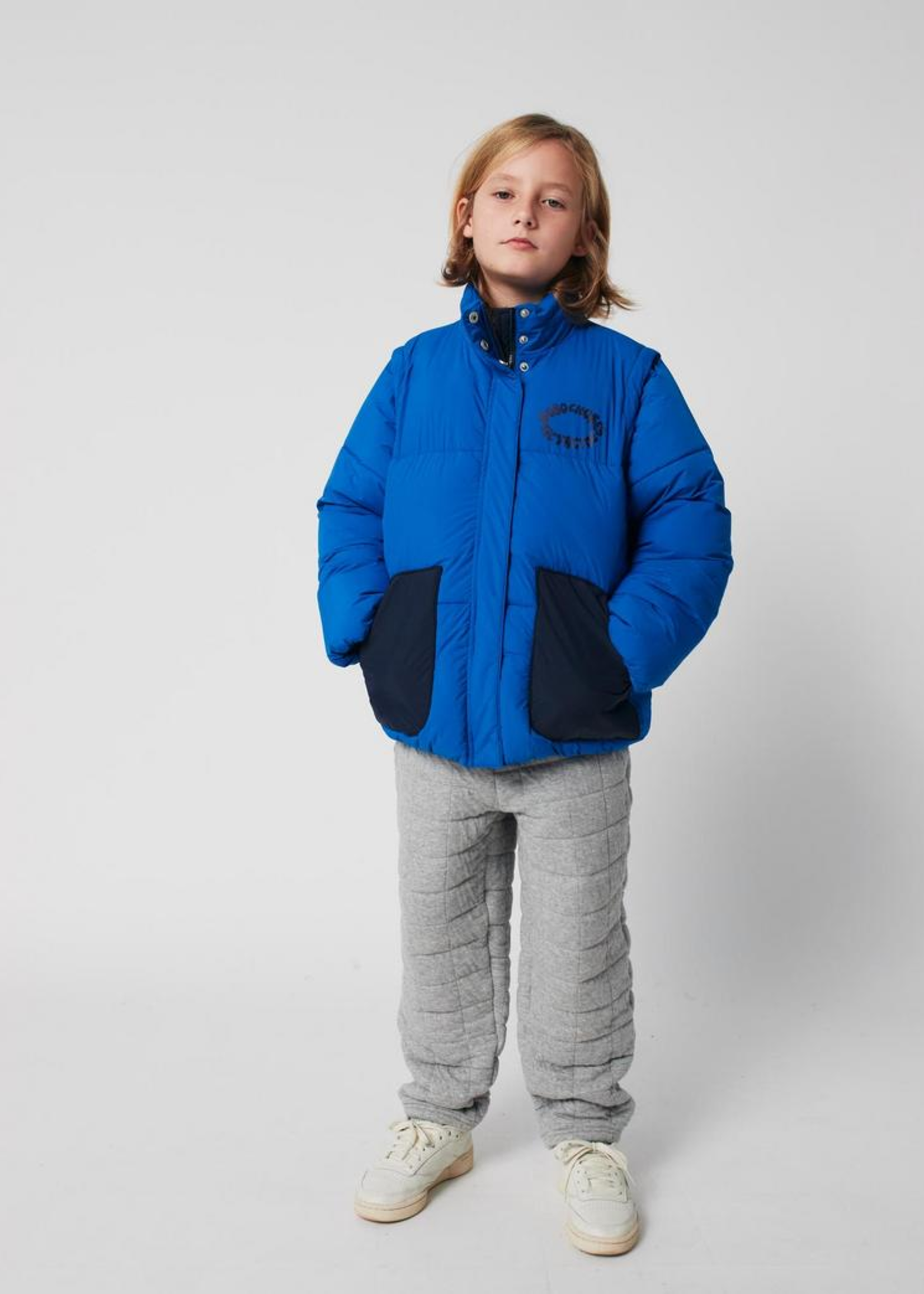 Bobo Choses Tic Tac Toe padded anorak - Bobo Choses