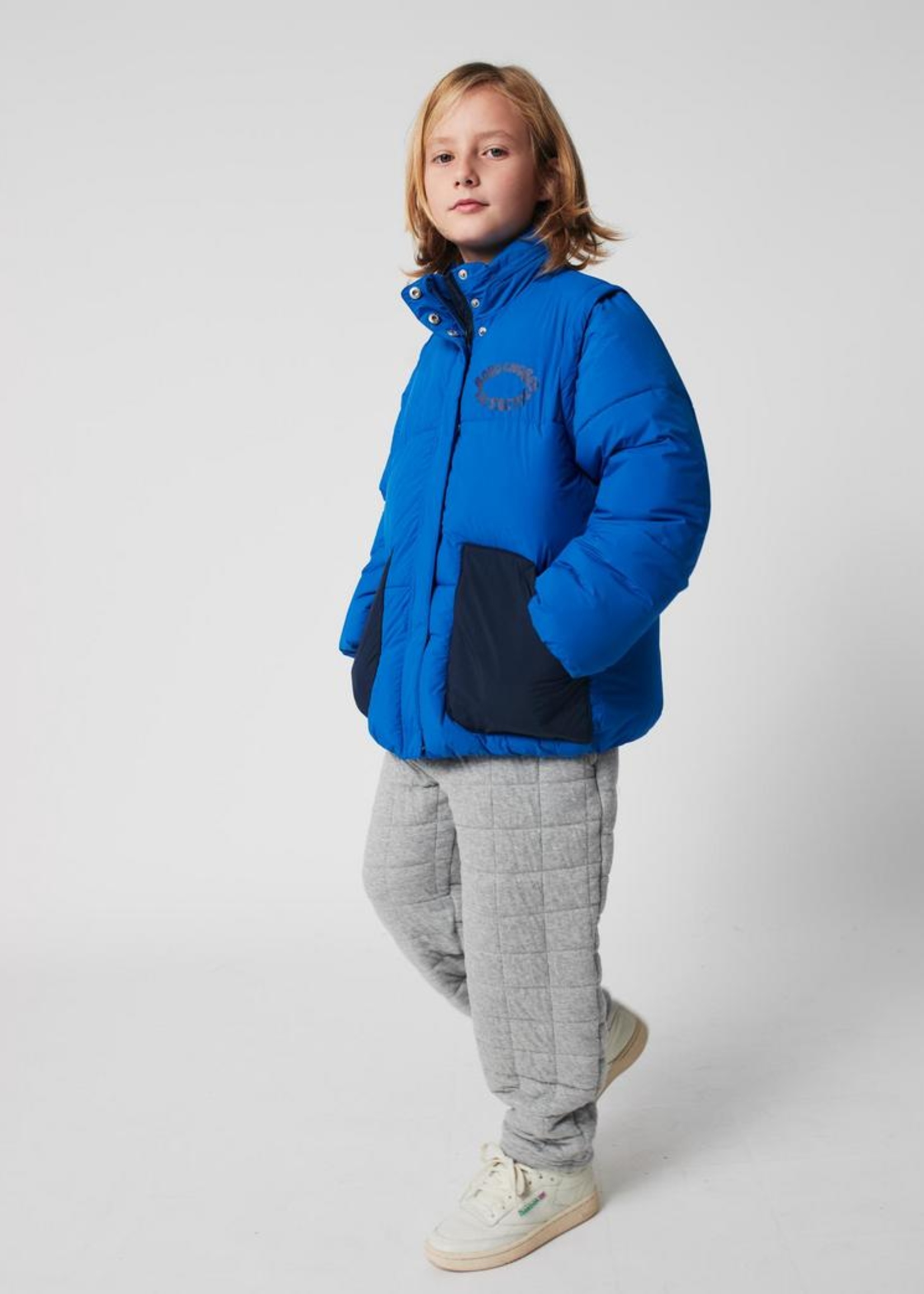 Bobo Choses Tic Tac Toe padded anorak - Bobo Choses