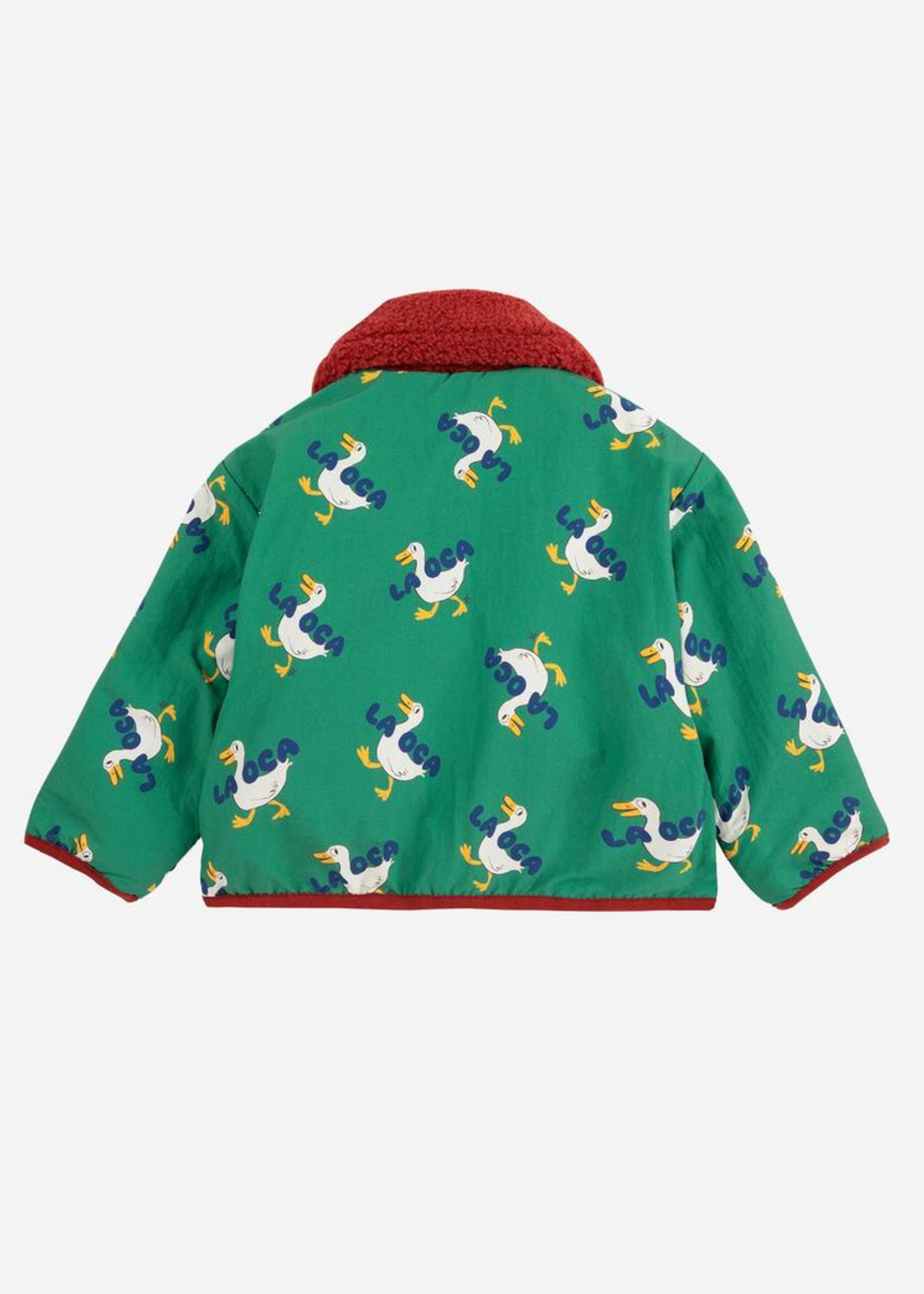 Bobo Choses La Oca all over reversible sheepskin jacket - Bobo Choses