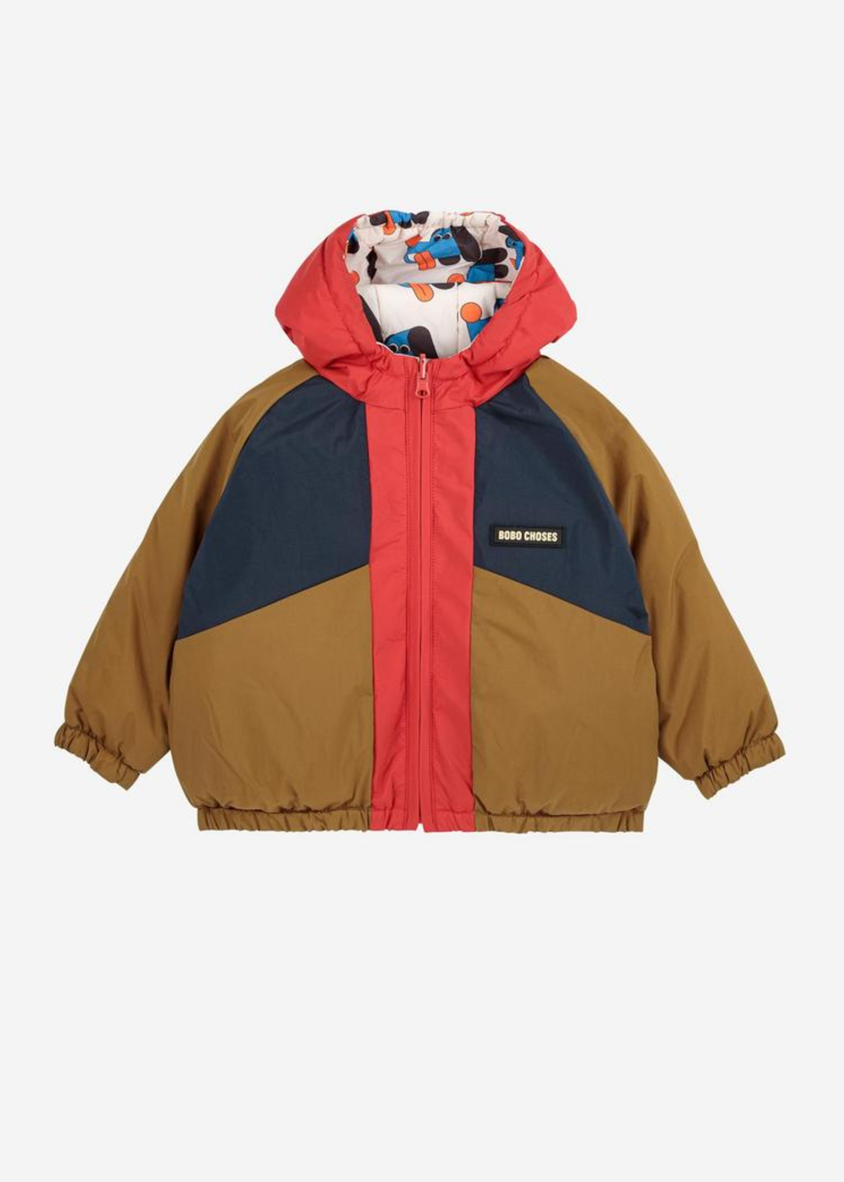 Bobo Choses Doggy mate all over reversible jacket - Bobo Choses