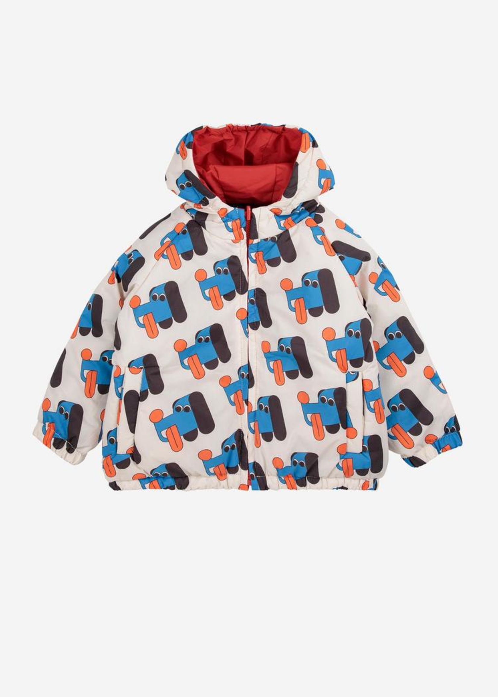 Bobo Choses Doggy mate all over reversible jacket - Bobo Choses