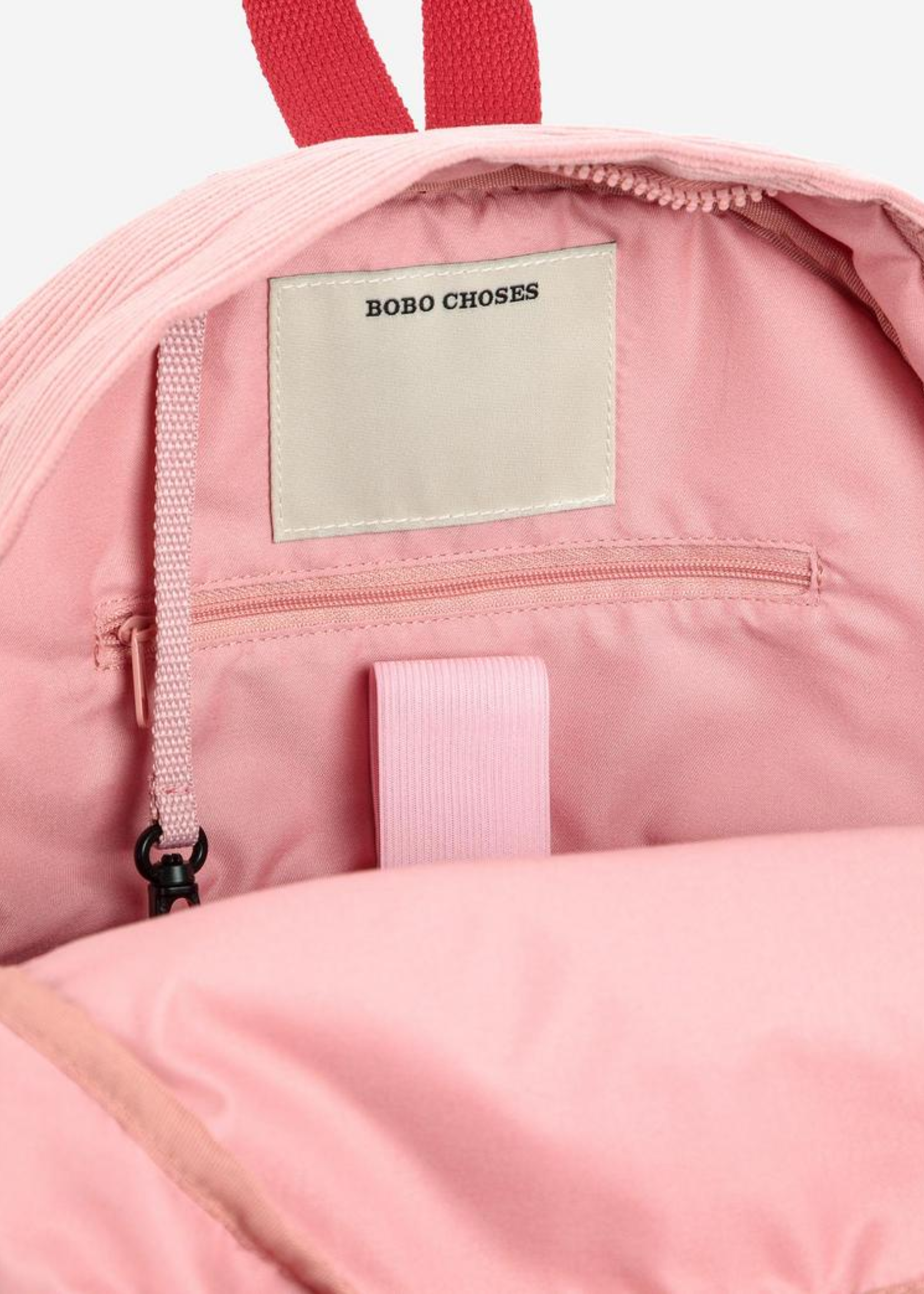 Bobo Choses Tic Tac Toe color block corduroy school bag - Bobo Choses