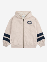 Bobo Choses Tic Tac Toe zipped hoodie  - Bobo Choses