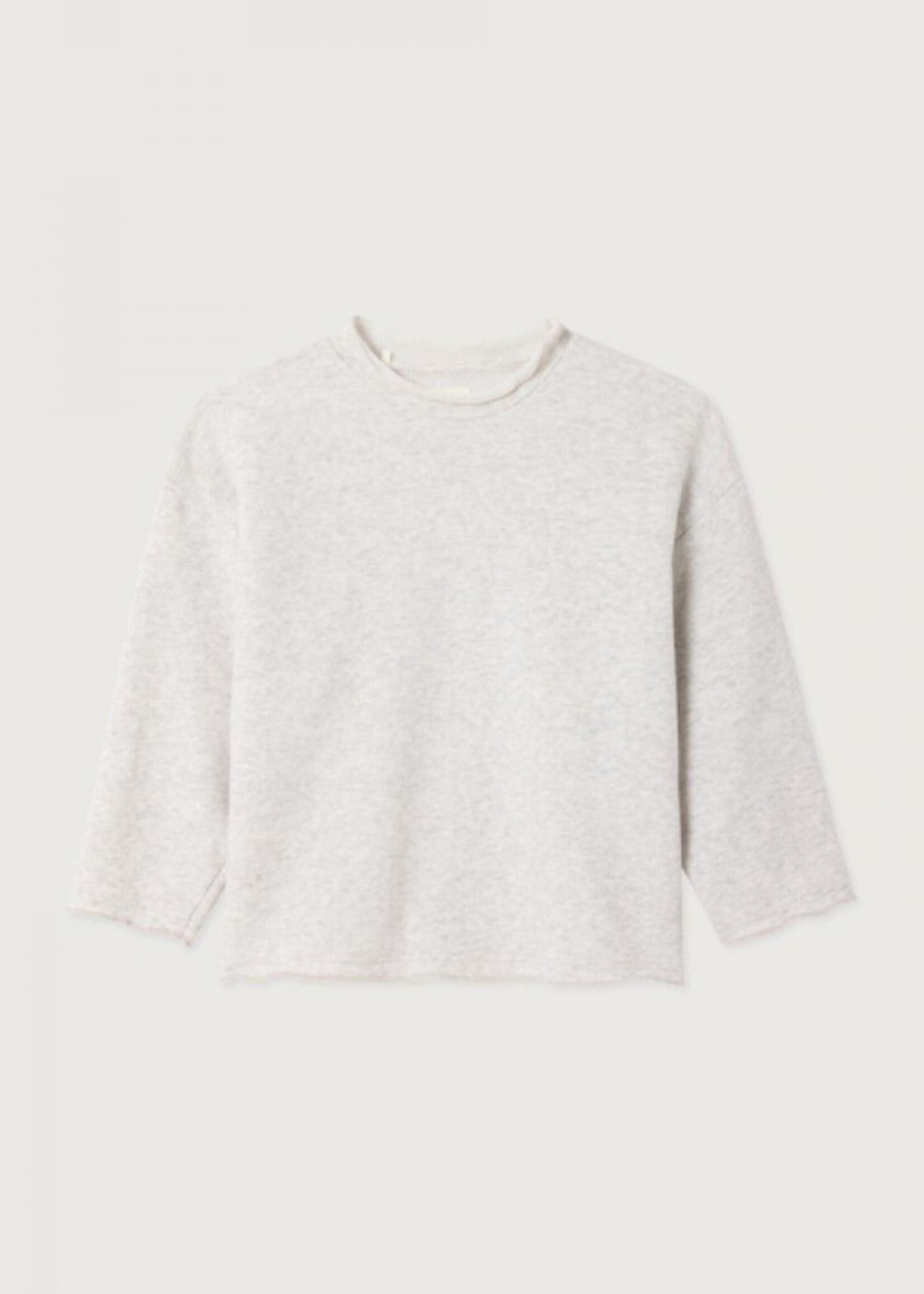 American Vintage Kids sweat shirt Atubay Arctic melange - American Vintage