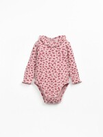 Play Up Printed rib flame body Rose - Play up