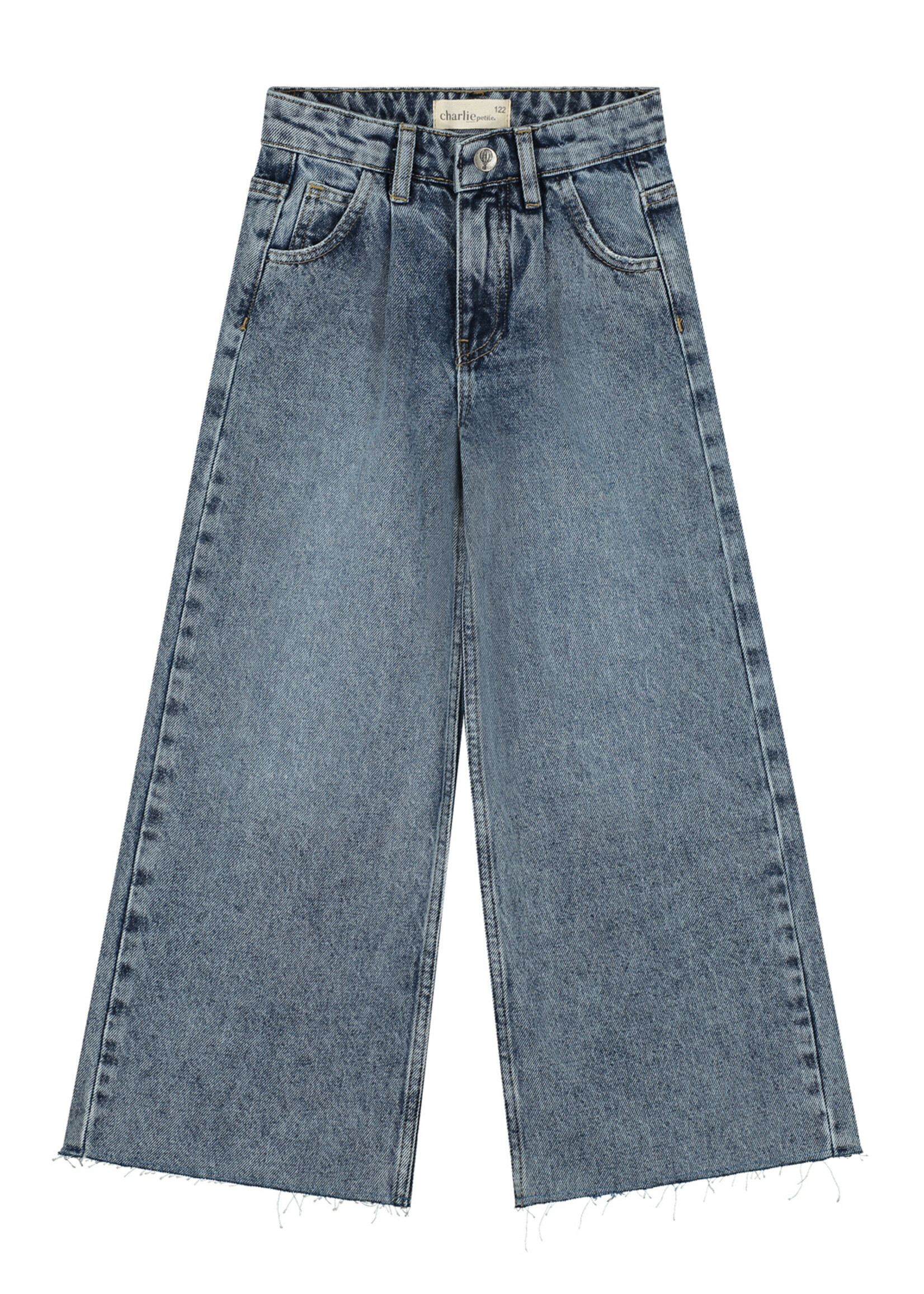 Charlie Petite Nic wide leg jeans North blue  - Charlie Petite