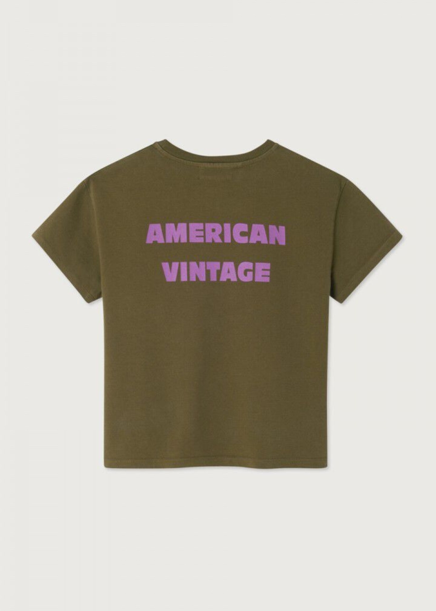 American Vintage Fizvalley tee Vintage wood - American Vintage