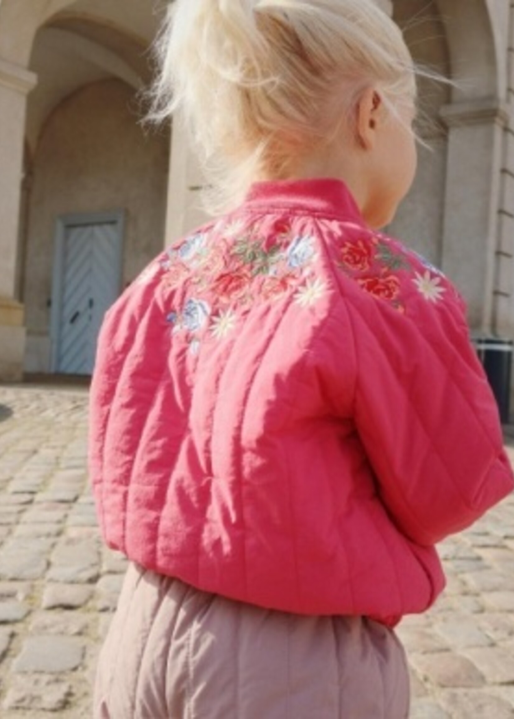 Konges Slojd Juno bomber jacket Raspberry wine - Konges Slojd