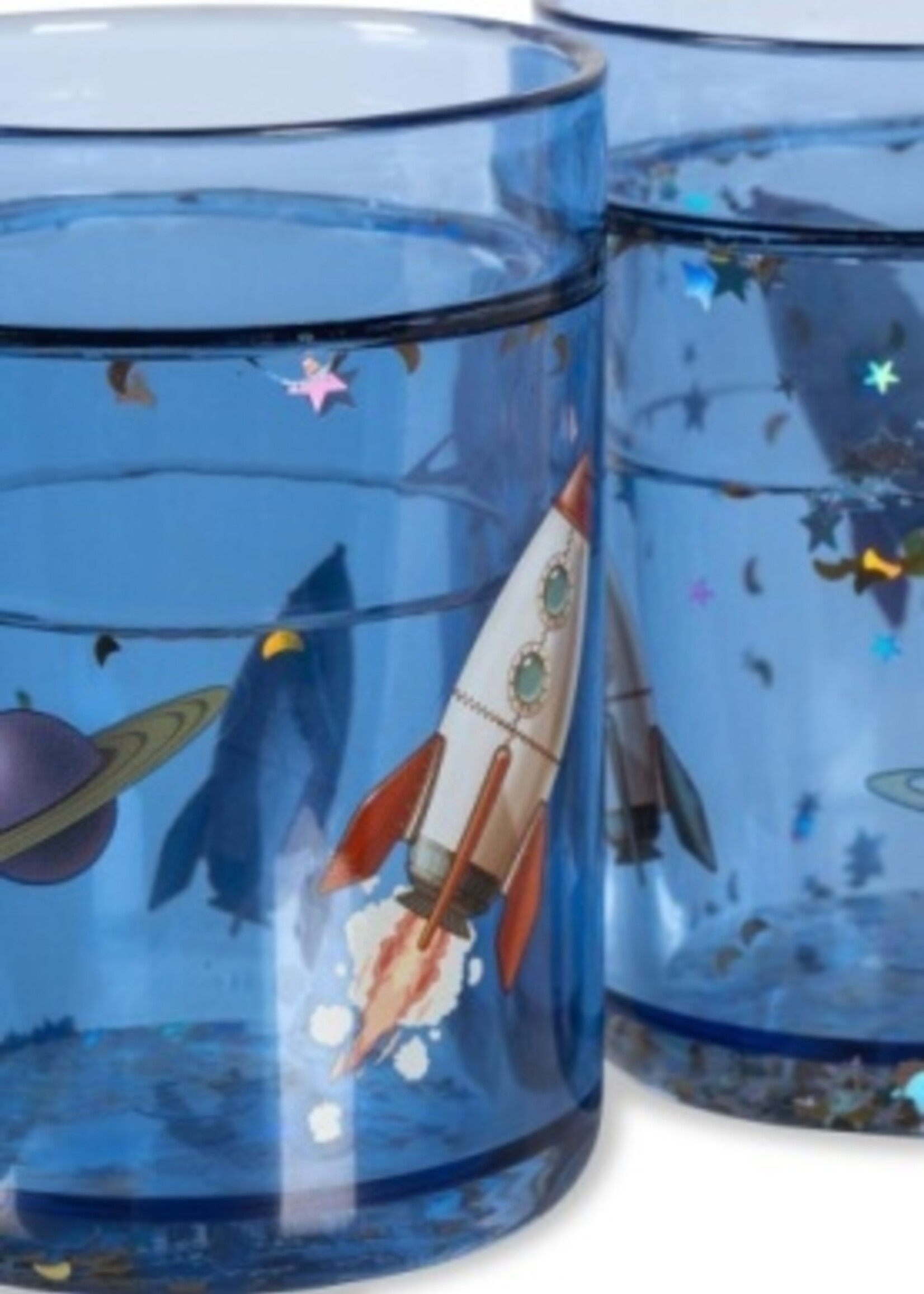 Konges Slojd 2 pack glitter cups Outerspace - Konges Slojd
