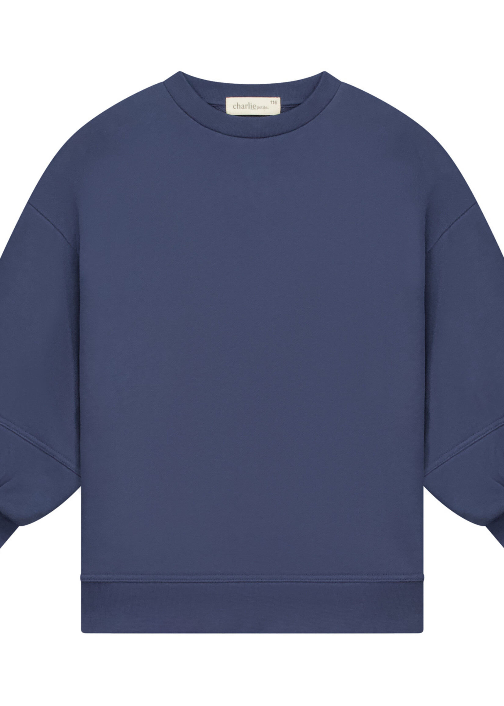Charlie Petite Nada sweater dress Denim blue - Charlie Petite