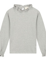 Charlie Petite Juniper longsleeve Grey melange - Charlie Petite