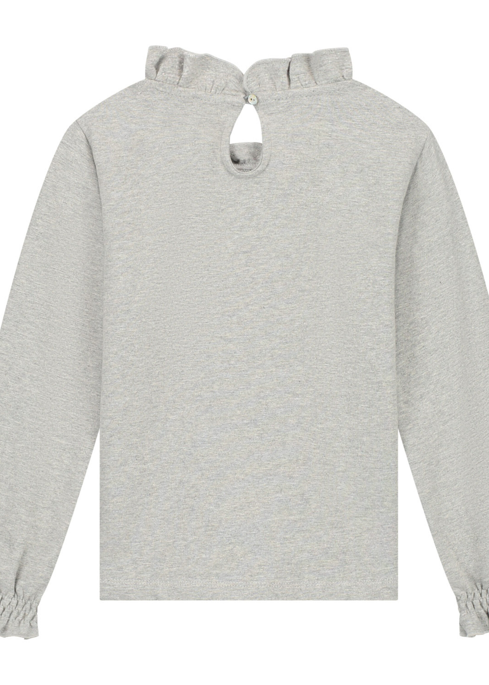 Charlie Petite Juniper longsleeve Grey melange - Charlie Petite