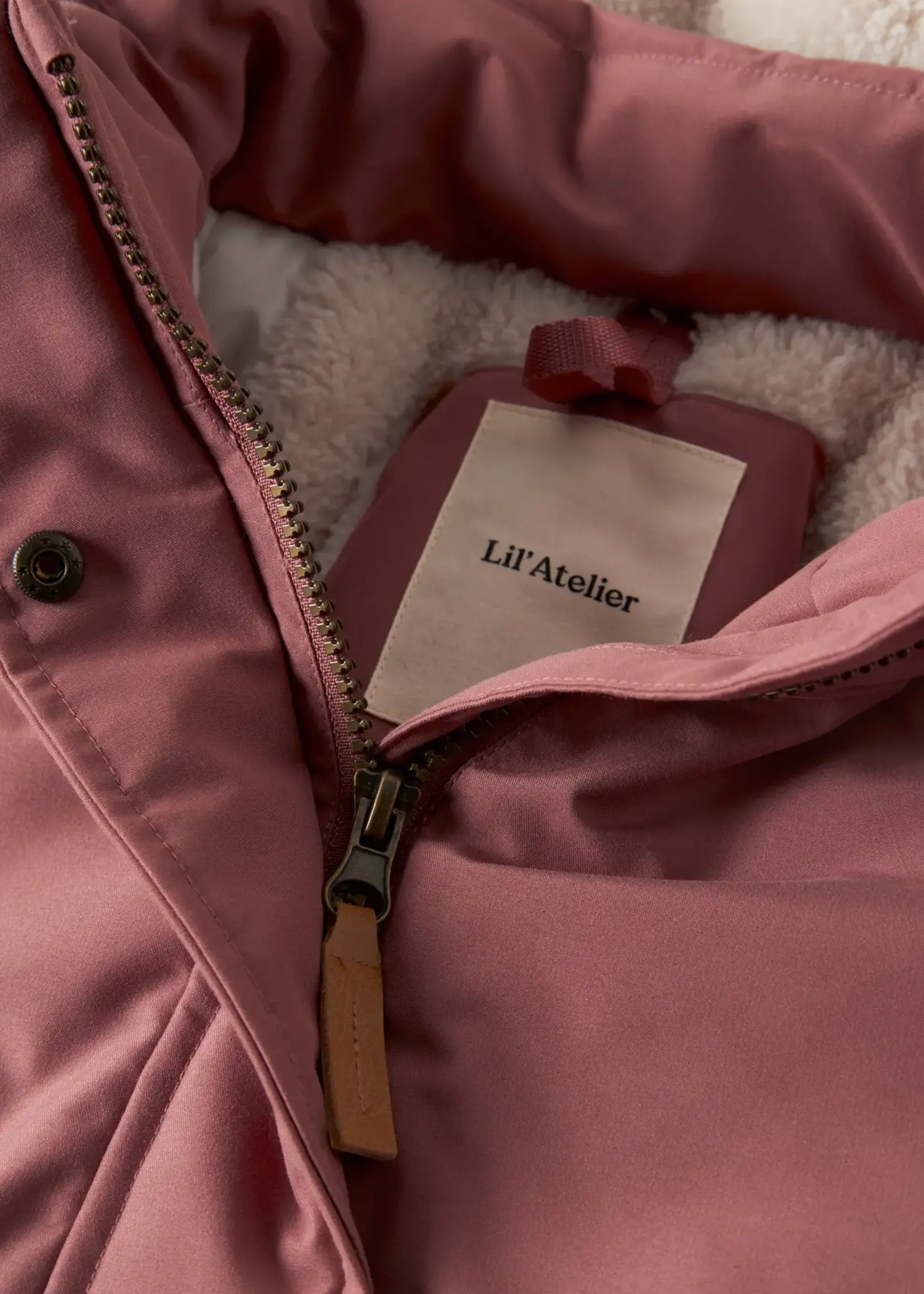 Lil Atelier Lasnow05 jkt solid fo - Lil Atelier