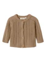 Lil Atelier Nomo Ls Knit card | Tigers eye - Lil Atelier