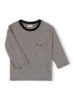 Nixnut Drop shirt Black stripe - Nixnut