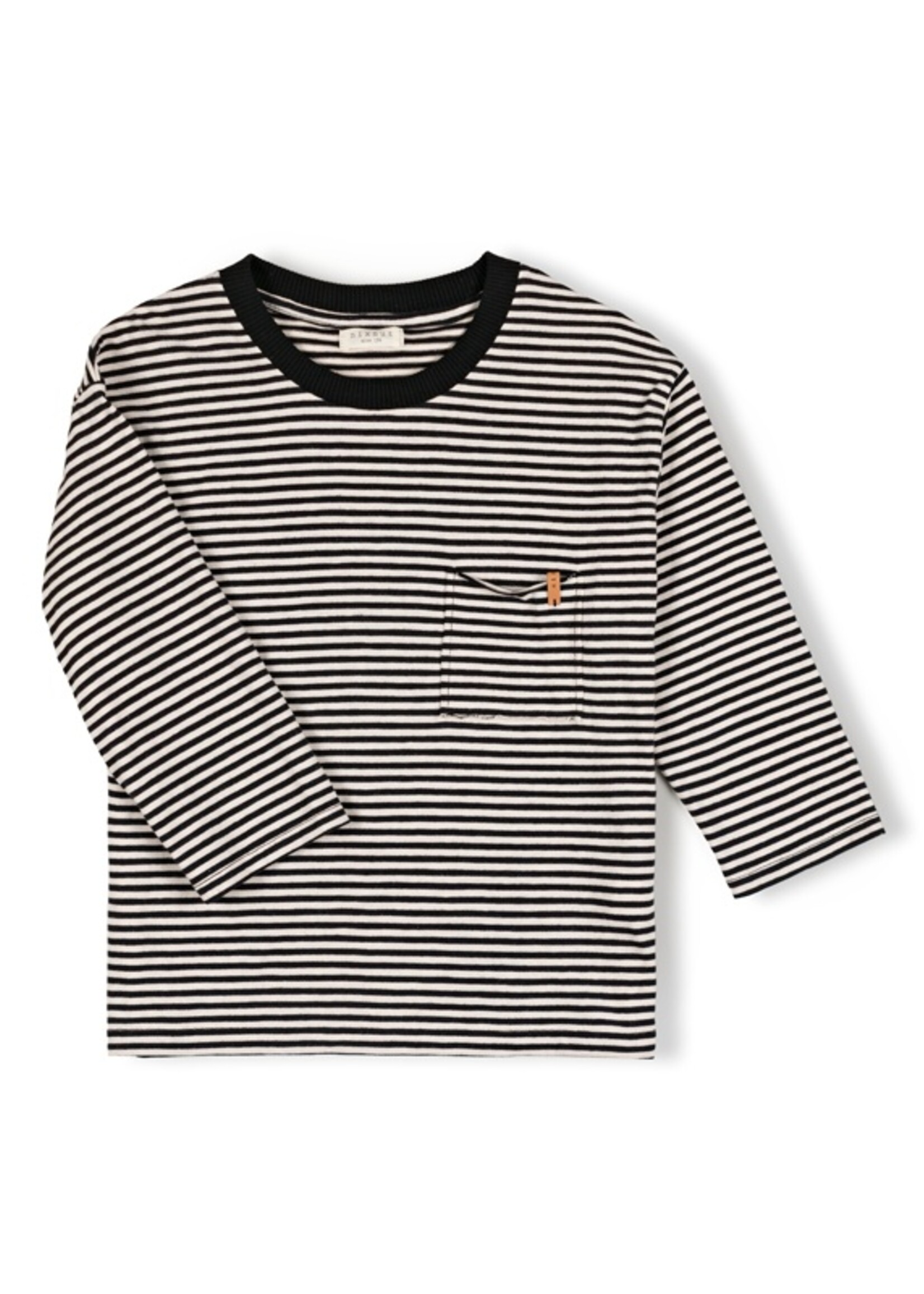 Nixnut Drop shirt Black stripe - Nixnut
