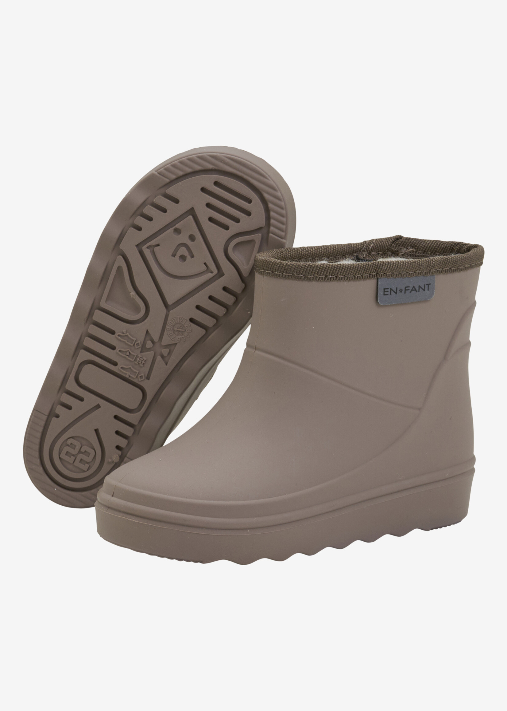 Enfant Thermoboots short Pine bark - Enfant