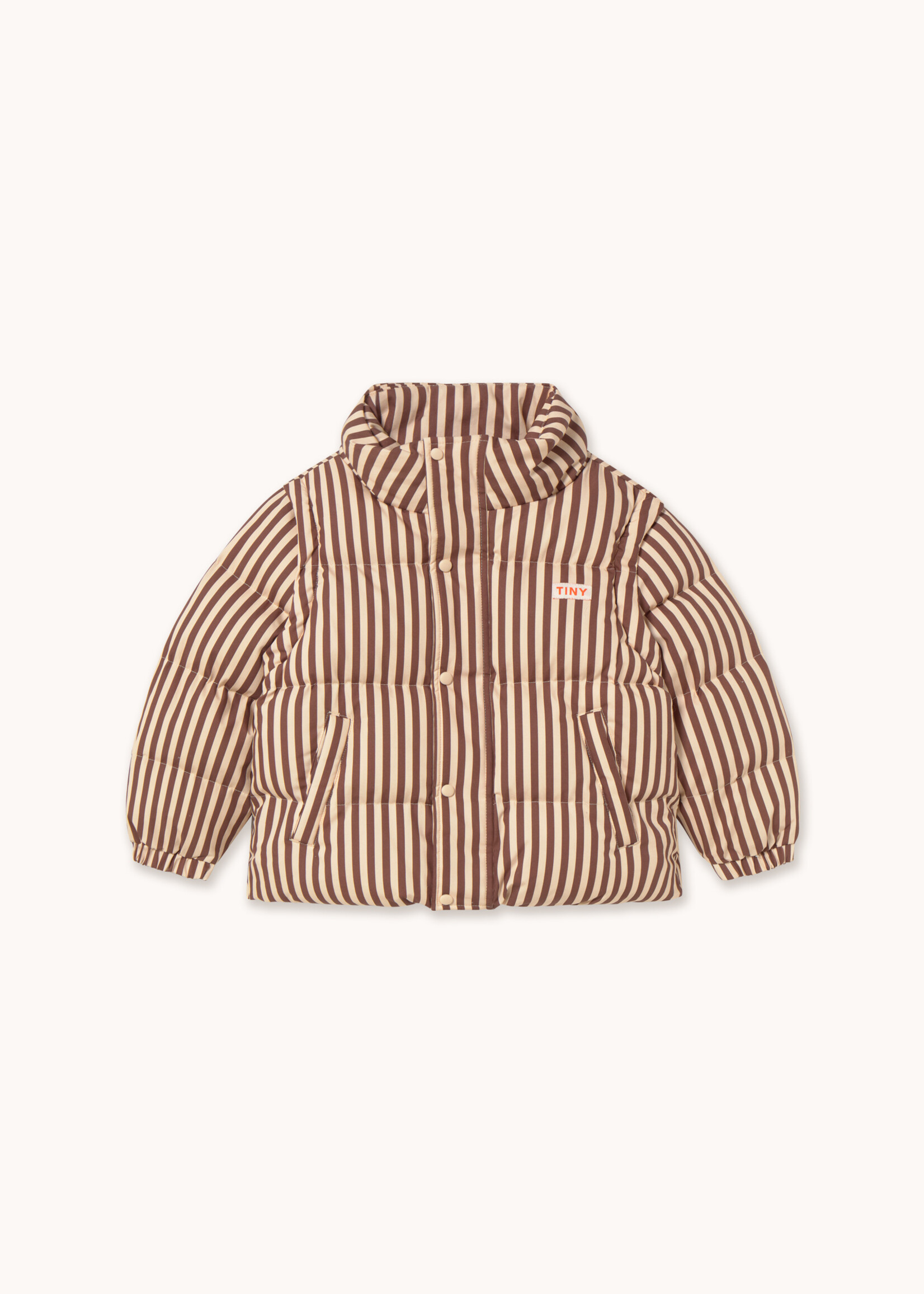 Tiny Cottons Stripes short padded jacket - Tiny Cottons