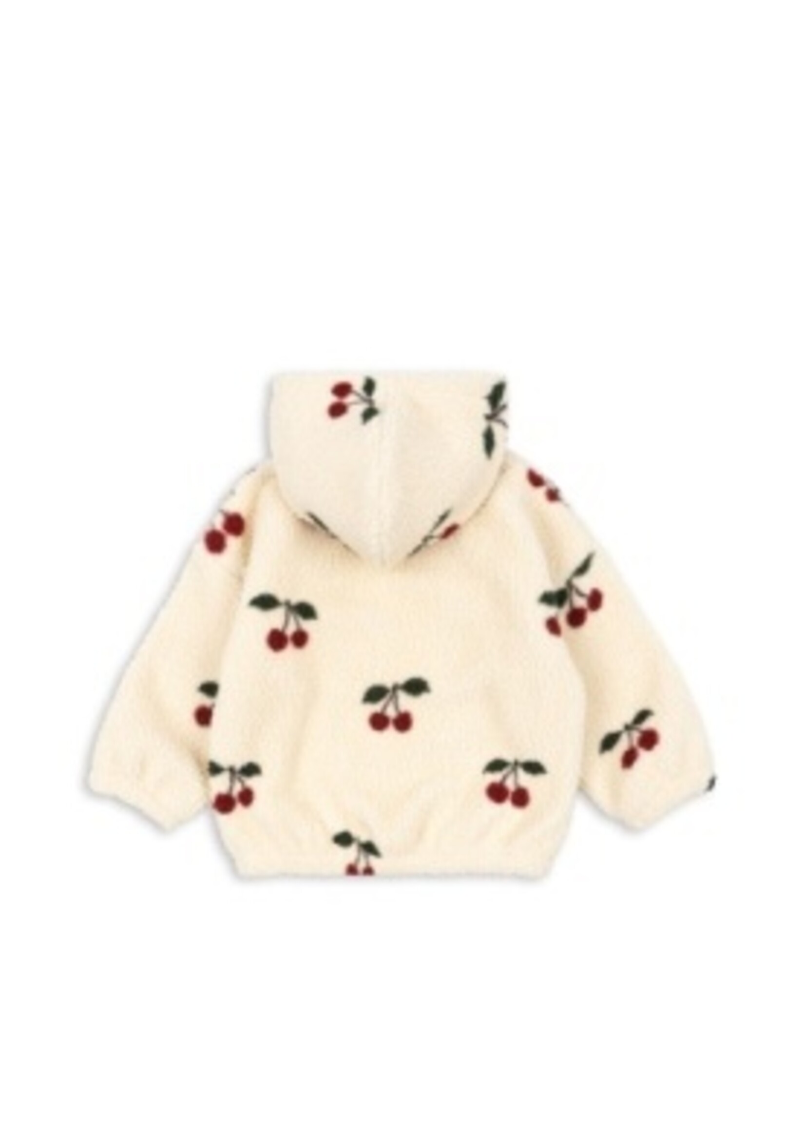 Konges Slojd Jody teddy hoodie | Ma grande cerise - Konges slojd
