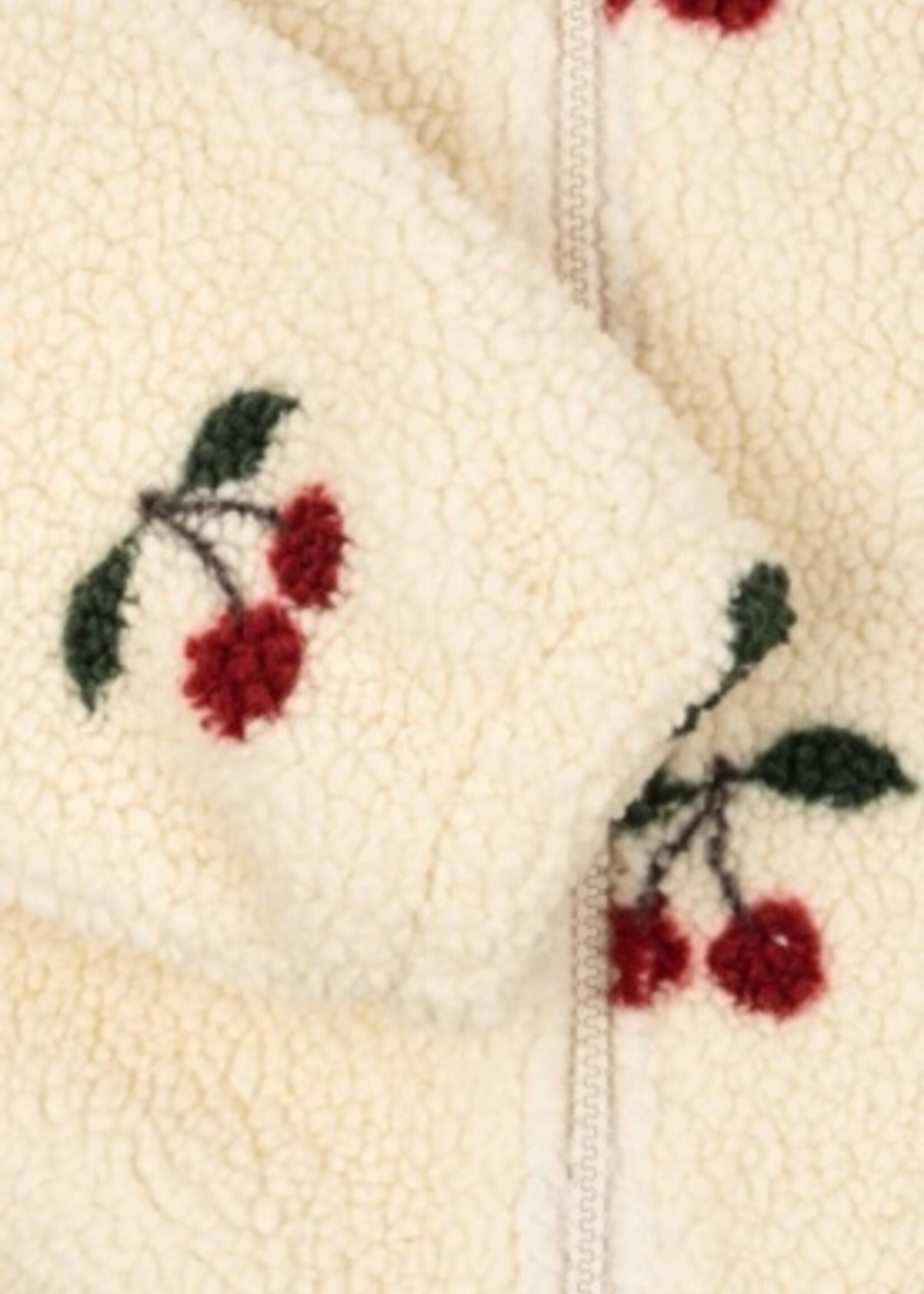 Konges Slojd Jody teddy hoodie | Ma grande cerise - Konges slojd