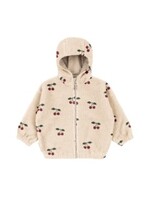 Konges Slojd Jody teddy hoodie | Ma grande cerise - Konges slojd
