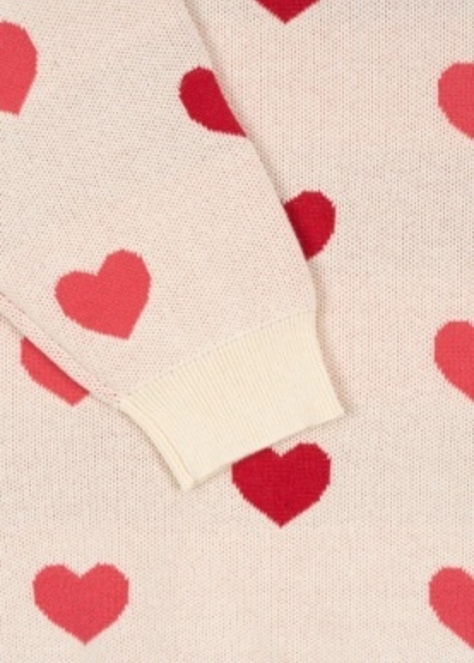 Konges Slojd Lapis knit sweater | Coeur duo pinks - Konges slojd