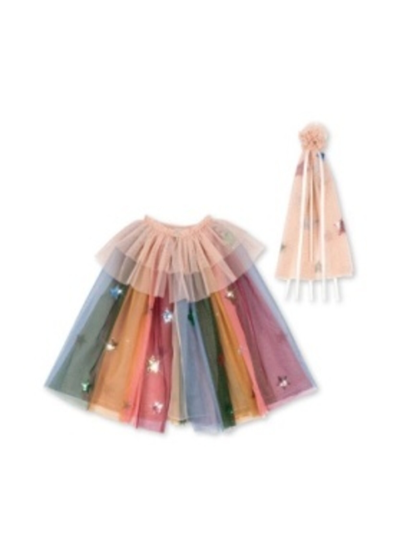 Konges Slojd Glitter rainbow costume | Evening sand - Konges slojd