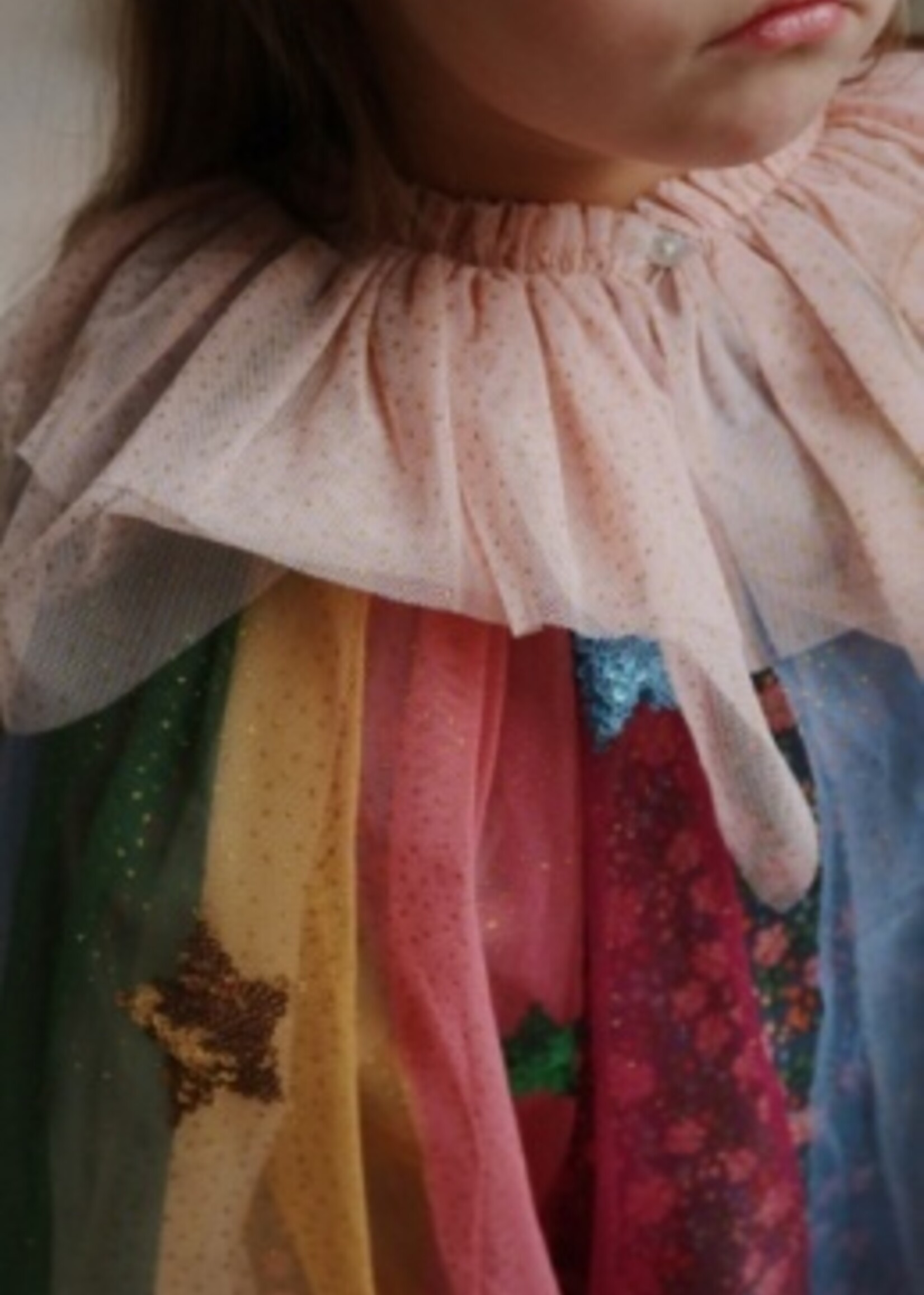 Konges Slojd Glitter rainbow costume | Evening sand - Konges slojd