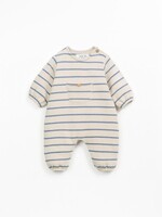 Play Up Striped flame jersey jumpsuit Watercolor - Play Up