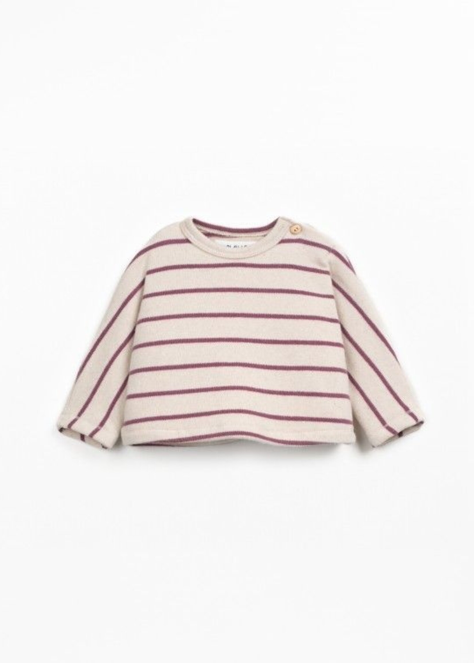 Play Up Striped jersey sweat Amora - Play Up